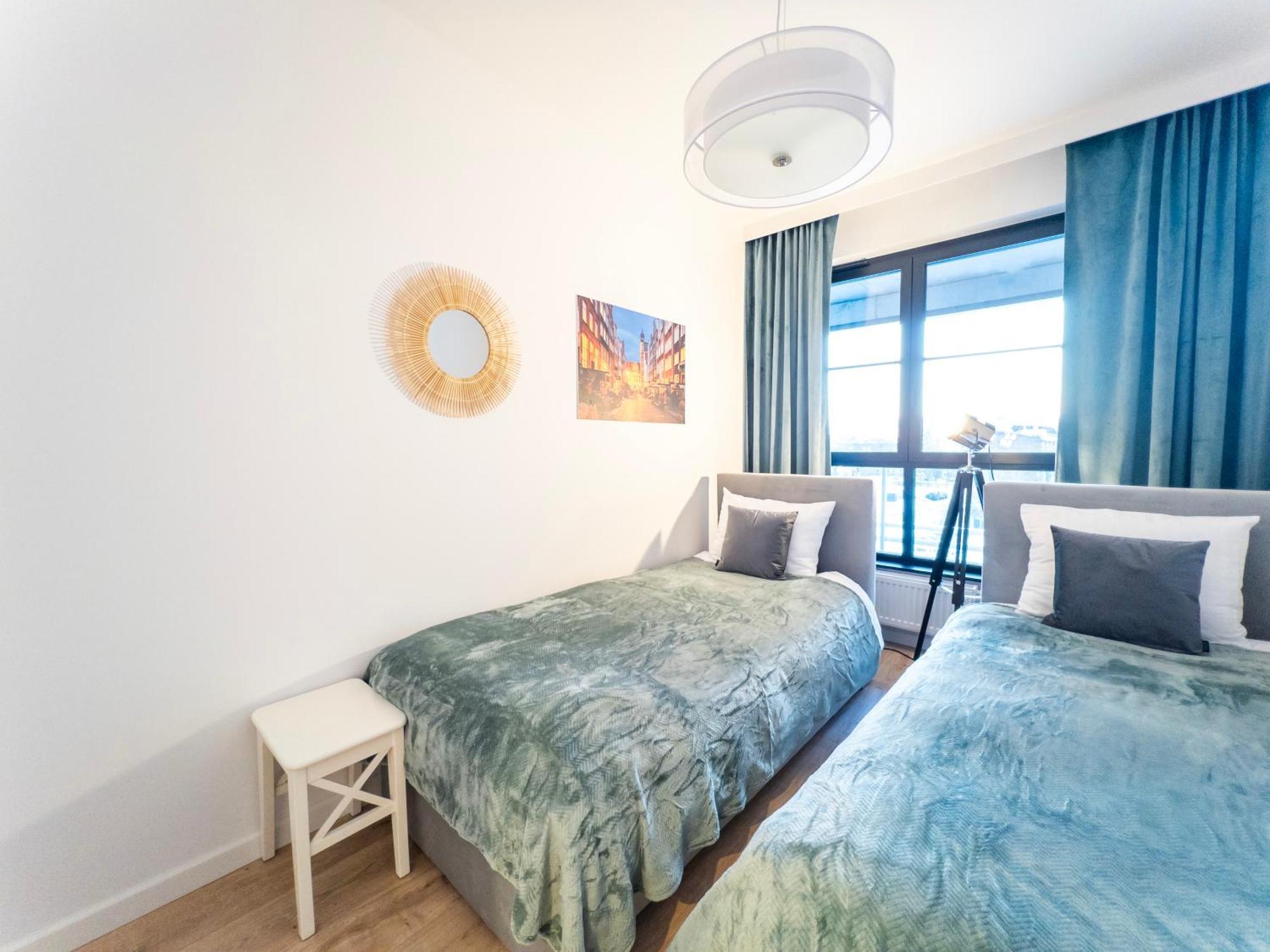 גדנסק Apartament Z Dwiema Sypialniami + Parking מראה חיצוני תמונה